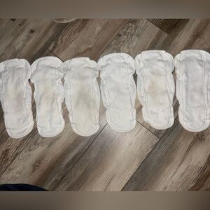 6 Gently used Grovia Cotton soaker pads